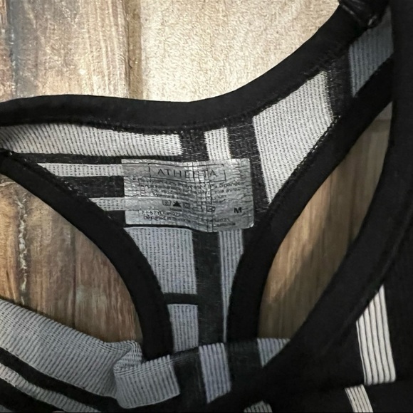 Athleta Mix Stripe Renew Racerback - Picture 3 of 4